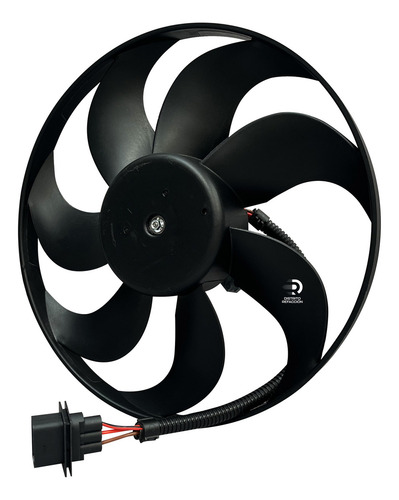 Motor Ventilador Grande P/ Vw Polo 1.6 2.0 2003 2004 2005