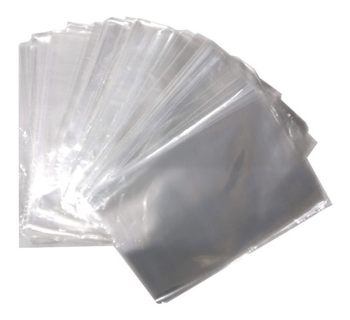 Saco Plástico Transparente Pp 20x25  330 Unidades Aprox