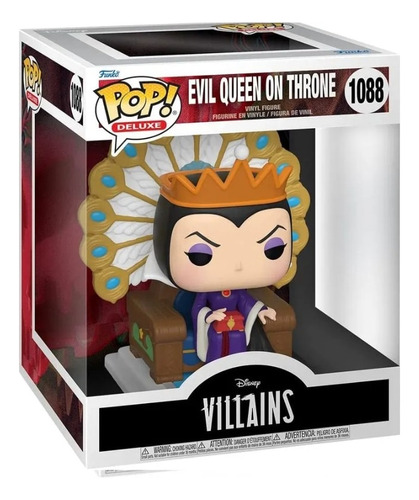 Funko Pop Deluxe - Villanas - Evil Queen On Throne