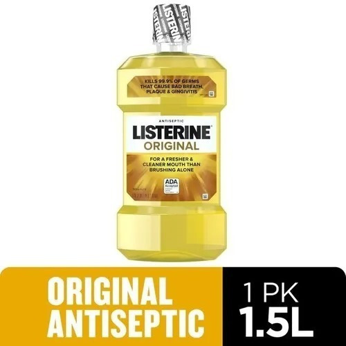 Listerine Original Enjuague Bucal Antiseptic 1.5 Litros