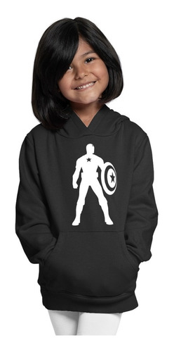 Sudadera Infantil Oferta De Marvel Exclusiva Capitan America