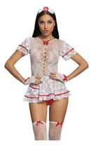 Comprar  Disfraz Enfermera Lencería Mujer Baby Doll Atrevido Cosplay