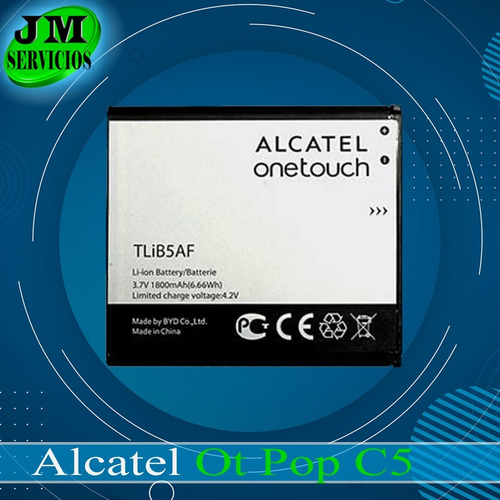 Batería Pila Alcatel Tlib5af Pop C5
