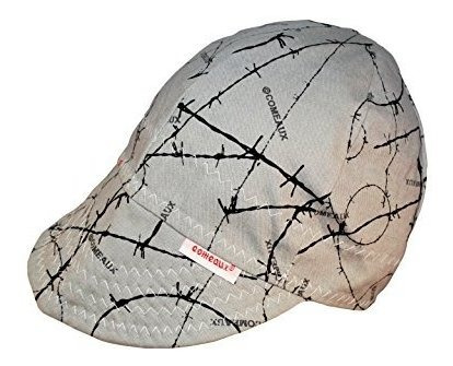 Gorra De Soldadura Reversible Comeaux Gorra Gris Alambre De 