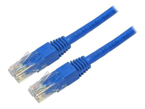 Cable Ponchado Utp Cat6 50cm Azul Xcase Cautp6050 /v