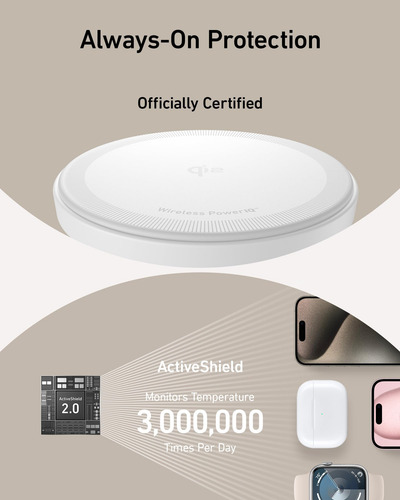 Soporte De Carga Inalámbrico Anker Maggo 3 En 1 Para iPhone