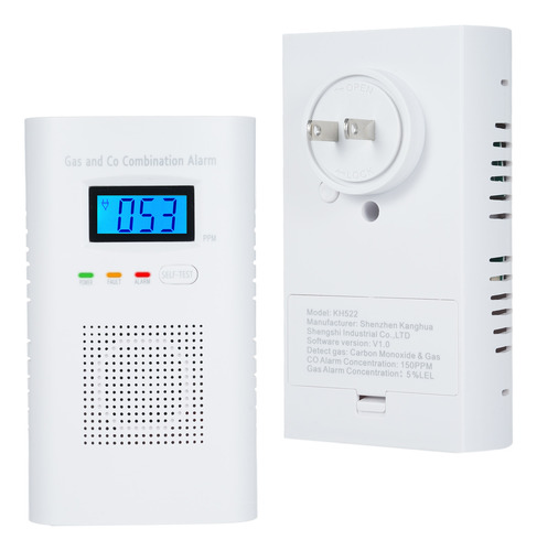 Detector De Gás Para Hotéis Kitchen Home In Plug Gas Detecto