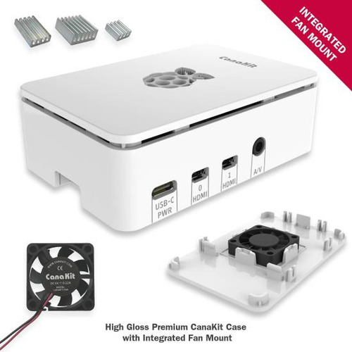 Kit Básico De Escritorio Completo Canakit Raspberry Pi 4 (4