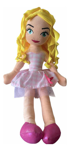 Muñeca Barbie De Trapo Para Regalo