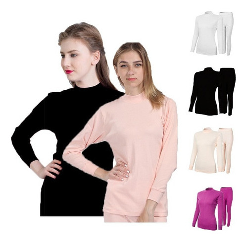 Conjunto De Ropa Térmica Playera-pantalon For Mujer