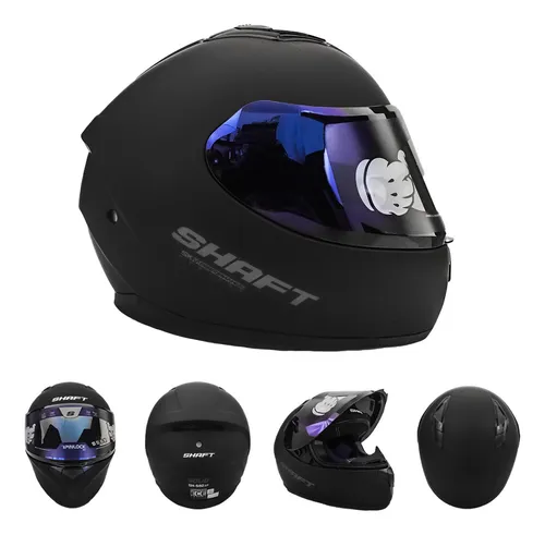 Casco negro mate shaft new arrivals