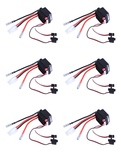 6 Controladores De Velocidad Rc Esc 320a, 6-12 V, Cepillados