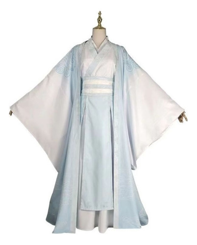 Traje De Cosplay De Lan Wangji Disfraz De Mo Dao Zu Shi Hanfu Uniforme De Fiesta 1