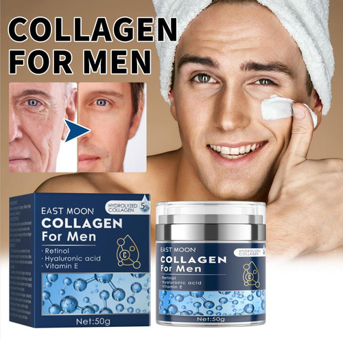 Creme Facial Masculino Com Vit E Firm Skin Moisturizing Smoo