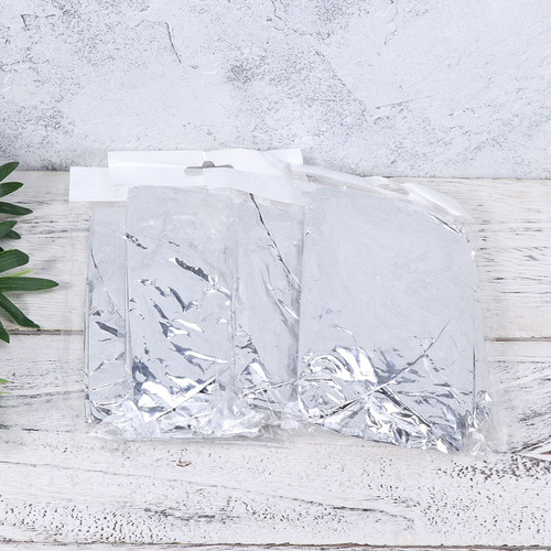 10 Gorros De Papel De Aluminio Con Aislamiento Térmico Para