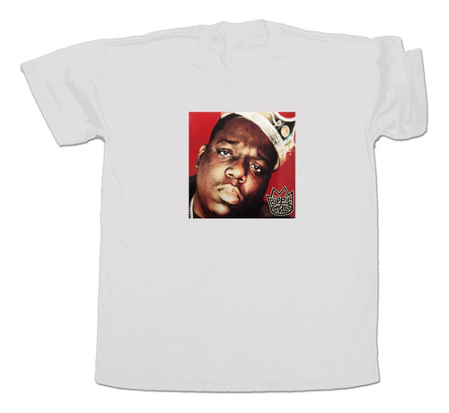 Imagen 1 de 2 de Remera Notorious Big Biggie Algodón Unisex Hip Hop Rap