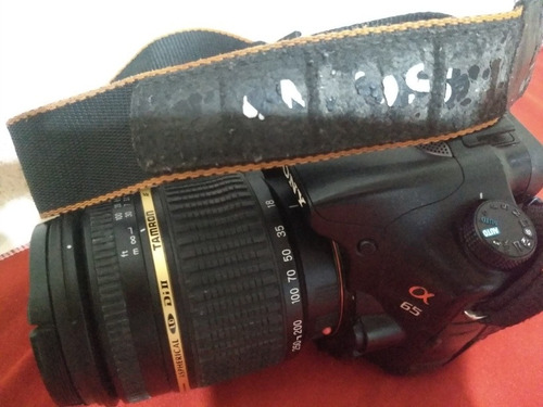 Sony A65 Bolsa Cartão De Memória Lente Tamron 18-250