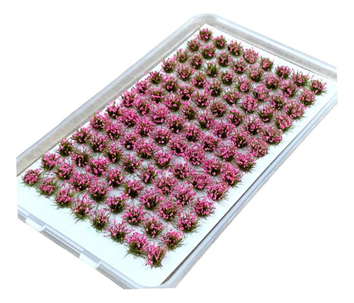 Racimo De Flores En Miniatura Mechones De Hierba Rosado