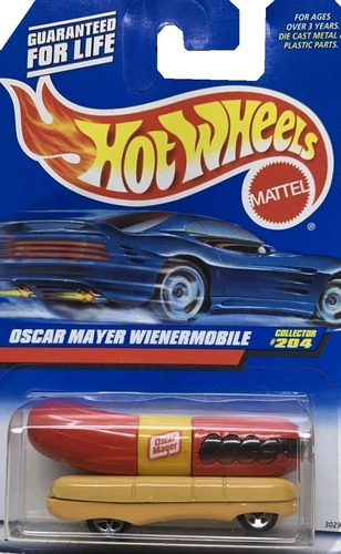 Hot Wheels Oscar Mayer Wienermobile #204 + Obsequio Unico!