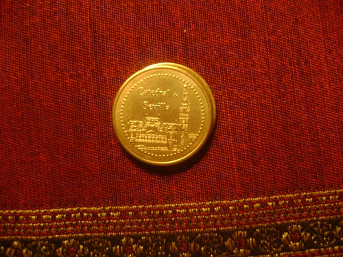 Medalla 37 Moneda Coleccion Catedral De Sevilla España 1