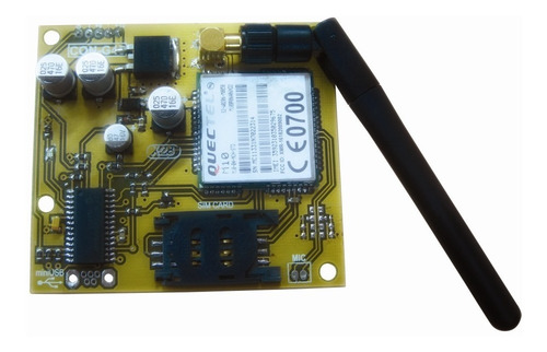 Imagen 1 de 6 de Llamador Controlador Gsm Sms Mpi Com20 Mpxh X28 Alarmas