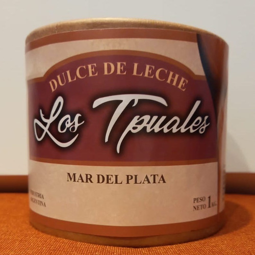 Dulce De Leche ''los Tpuales'' De Kilo