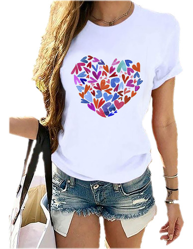 Remera Dama Mujer Cactus Corazón Love Rocas Cactáceas #06