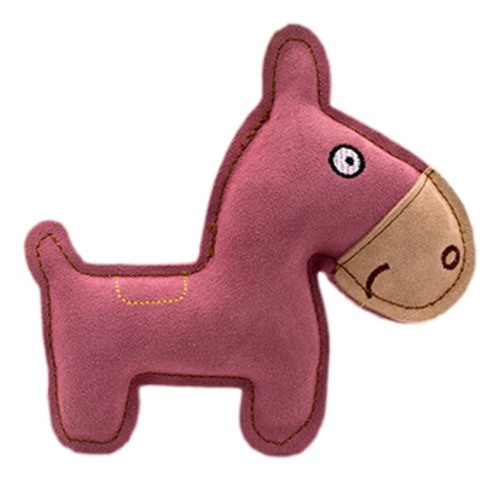 Wonderdog Juguete De Cuero Para Morder Forma De Caballo