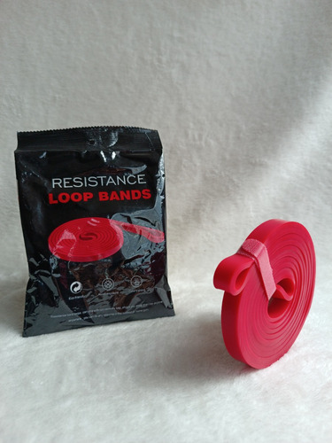 Banda De Resistencia Roja Gruesa 15-25lb Crosffit Fitness