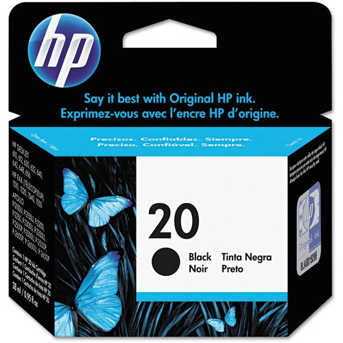 Cartucho Hp 20 Negro