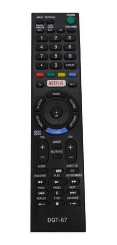Control Remoto Para Tv Compatible Sony / 0932