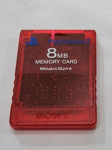 Memory Card 8 Mb Magic Gate Ps2 / Play Station 2 Original 