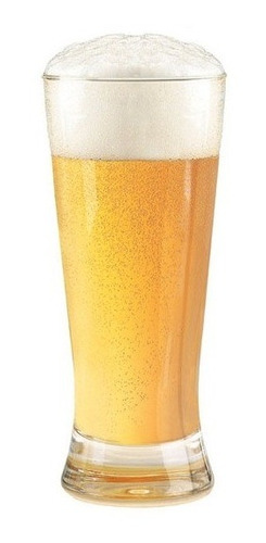 Imagen 1 de 6 de Cristar Vaso Pilsener Cervecero 300 C.c.