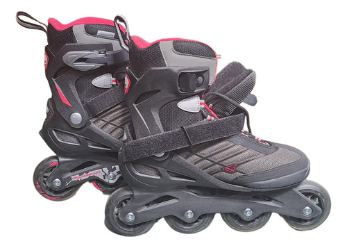 Roller Rollerblade Zetrablade Mujer Con Poco Uso 40 8 Cm Negro Y Rosa (Usado)