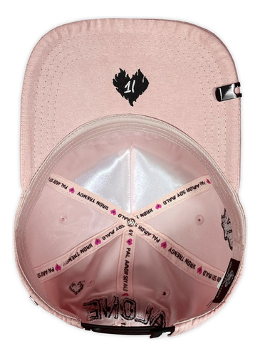 Gorra 1iron Trendy Para El Amor Soy Malo Nude Nude Único