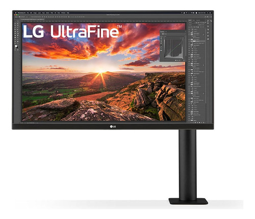 Monitor gamer LG UltraFine 27BN88U LCD 27" negro 100V/240V