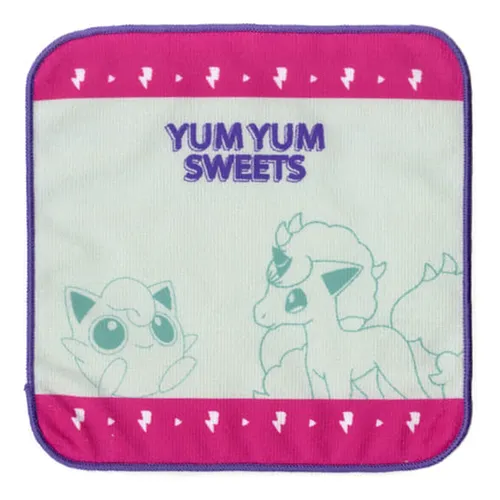 Toalla Pokemon Jigglypuff Ponyta Galar Yum Yum Sweets Bandai