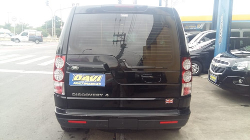 Land Rover Discovery 4 Black White Blindado