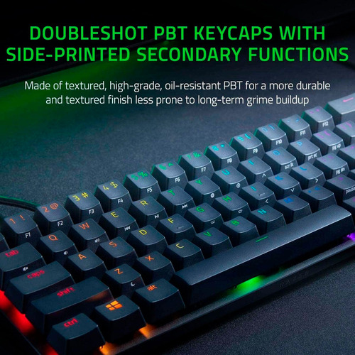 Razer Huntsman Mini Teclado Gaming 60% Reacondicionado Negro Inglés (Reacondicionado)