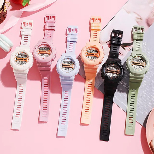 Imagen 2 de 3 de Reloj Digital Original Honhx Tactico Militar Con Luz Led