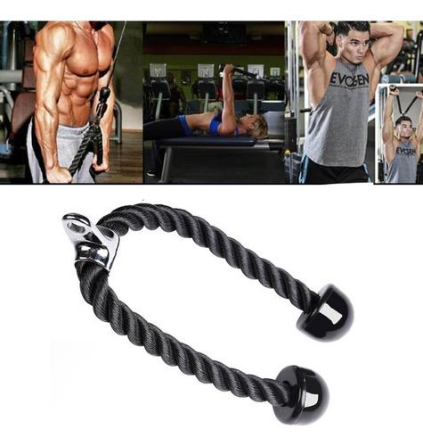 Cuerda Crossfit Entrenamiento Para Agarres Gym Triceps Casa