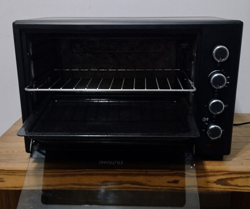 Horno de mesa eléctrico Smartlife SL-TOR060 60L negro 220V