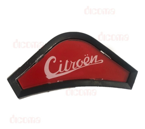 Embellecedor Centro Volante Citroen 3cv Rojo