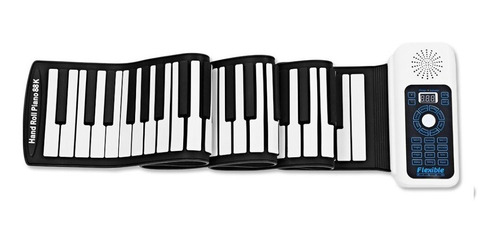 Imagen 3 de 3 de Piano Enrollable Linea Profesional 88 Teclas Usb Aux