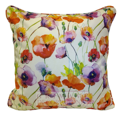 Imagen 2 de 3 de Almohadones 40x40 Pack X 4 Un. Envio Gratis. Local Caballito