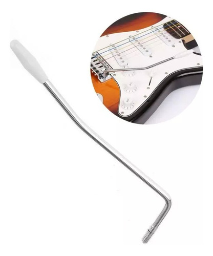 Alavanca Para Guitarra Strato Fender Ibanez Cromo Rosca 6mm