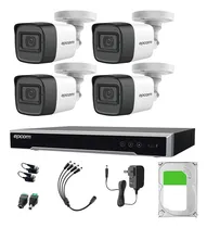 Comprar Epcom Kit de Camaras de Seguridad Exterior Metalicas Con Micrófono Integrado + Disco Duro 3TB Modelo B50KIT-PLUS-SC+3TB Video Vigilancia TurboHD 1080p CCTV 4 Cámaras Bala