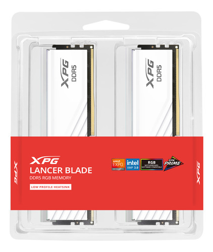 Memória Ram Pc Ddr5 32gb (2x16gb) 6000mhz Adata Xpg Rgb
