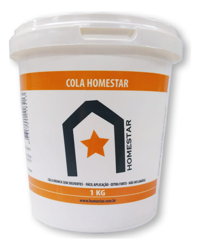 Cola P/ Sanca Isopor Moldura Rodateto 1kg Homestar