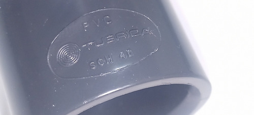 Imagen 2 de 3 de Tee Pvc Agua Conexión Tubrica 1 Pulgada Sch40 Pack 5 Piezas